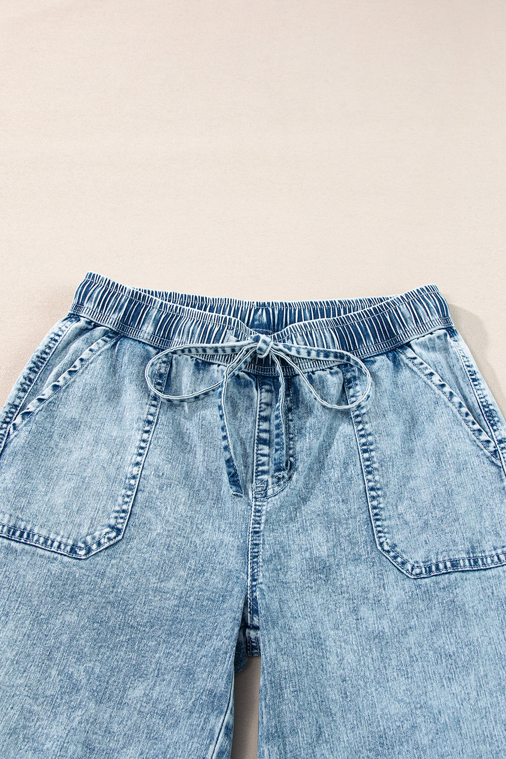 Mineral Wash Denim Pants