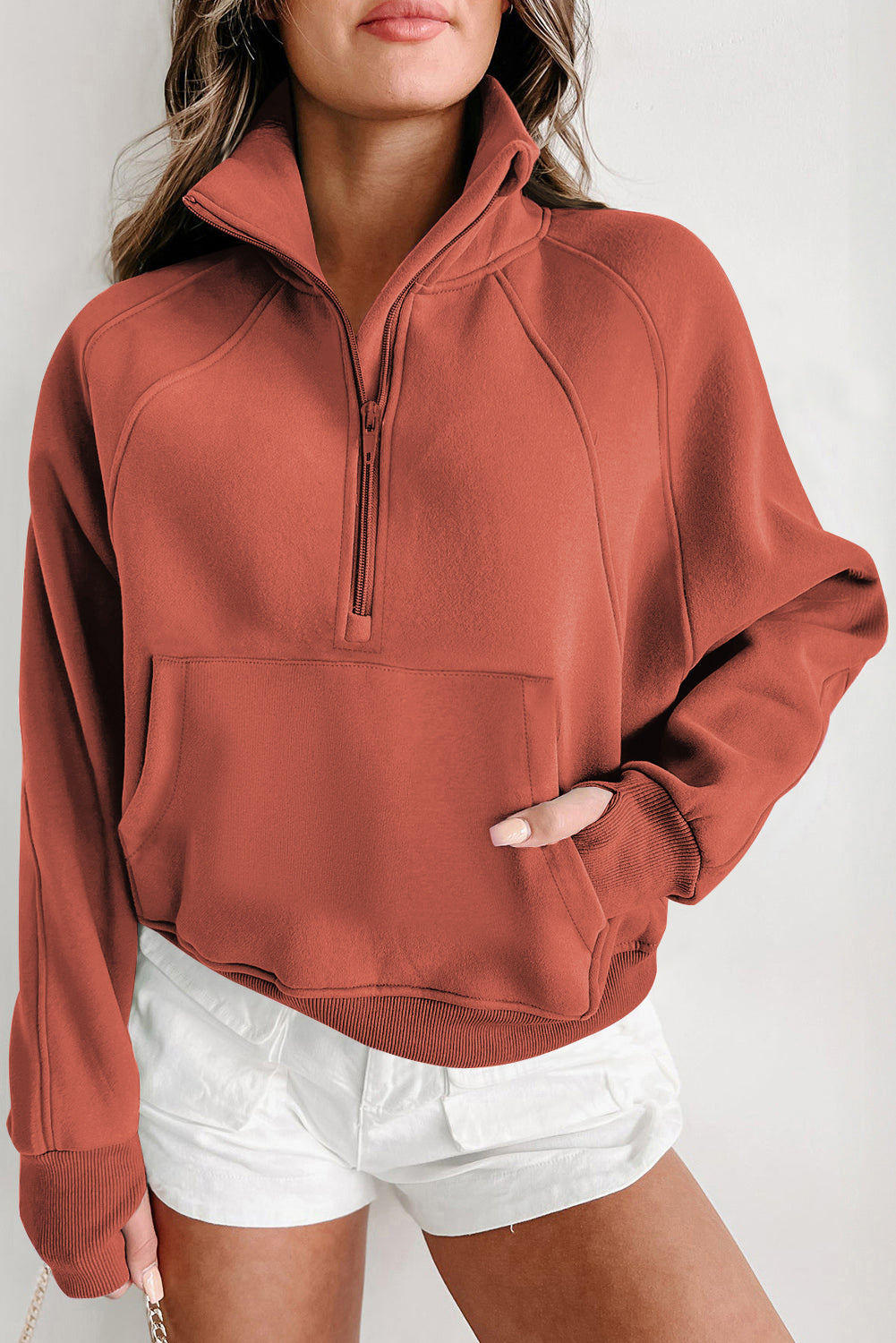 Fleece Half-Zip Sweatshirt