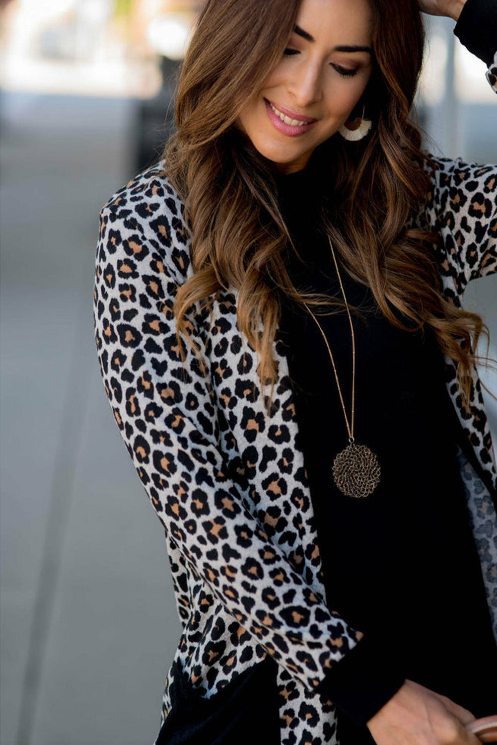 Leopard Cardigan