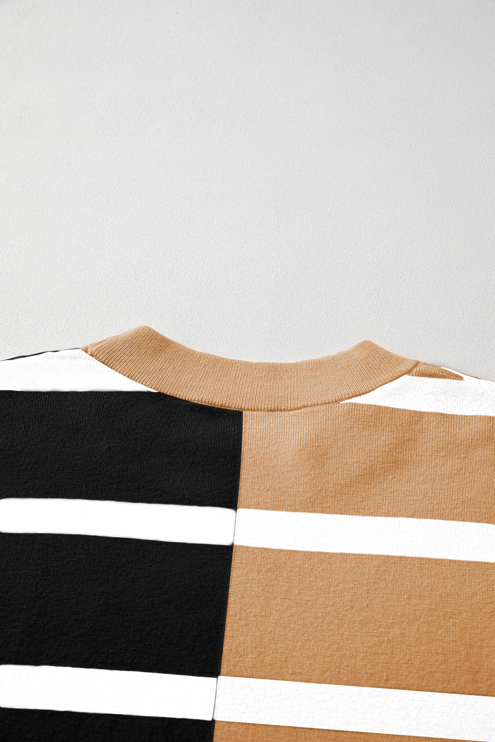 Color Block Oversized Sweater