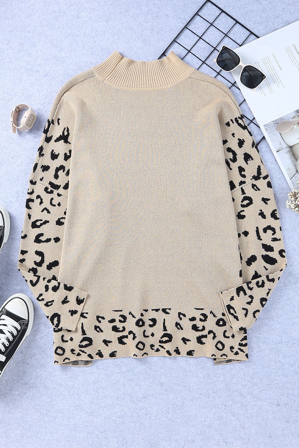 Leopard Oversized Sweater