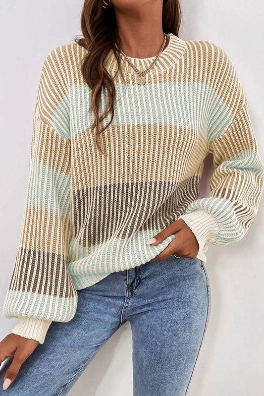 Textured Knit Sweater