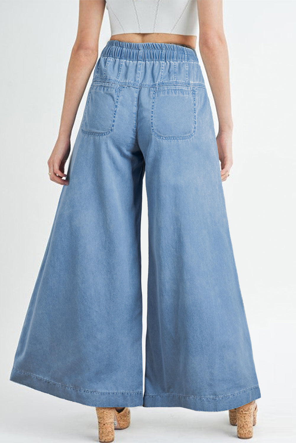 Mineral Wash Button Pants