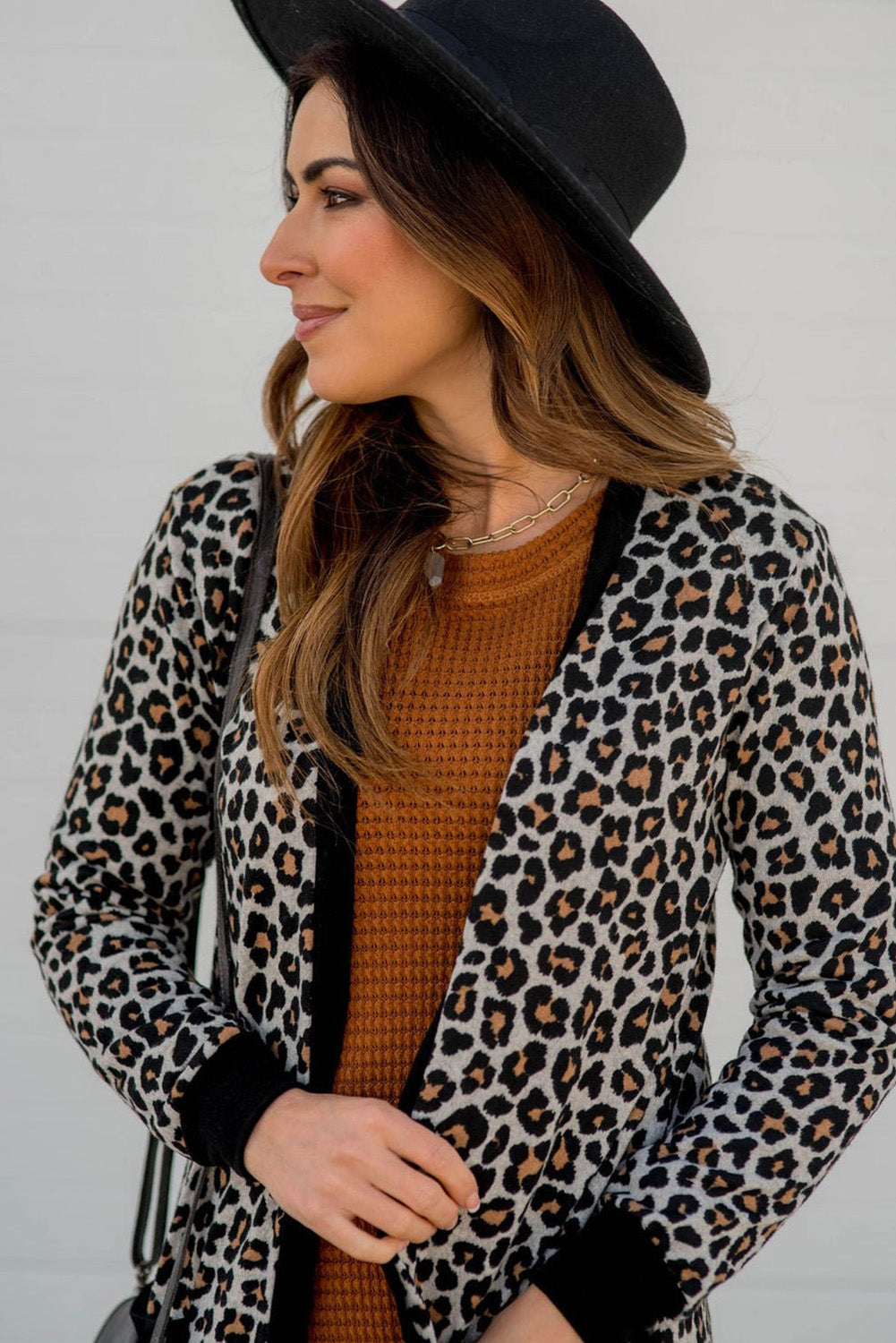 Leopard Cardigan