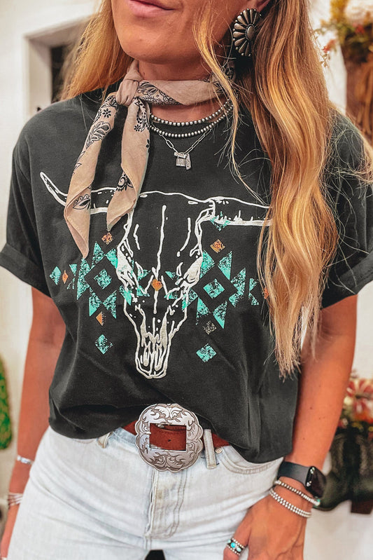 Vintage Western Aztec Graphic Tee