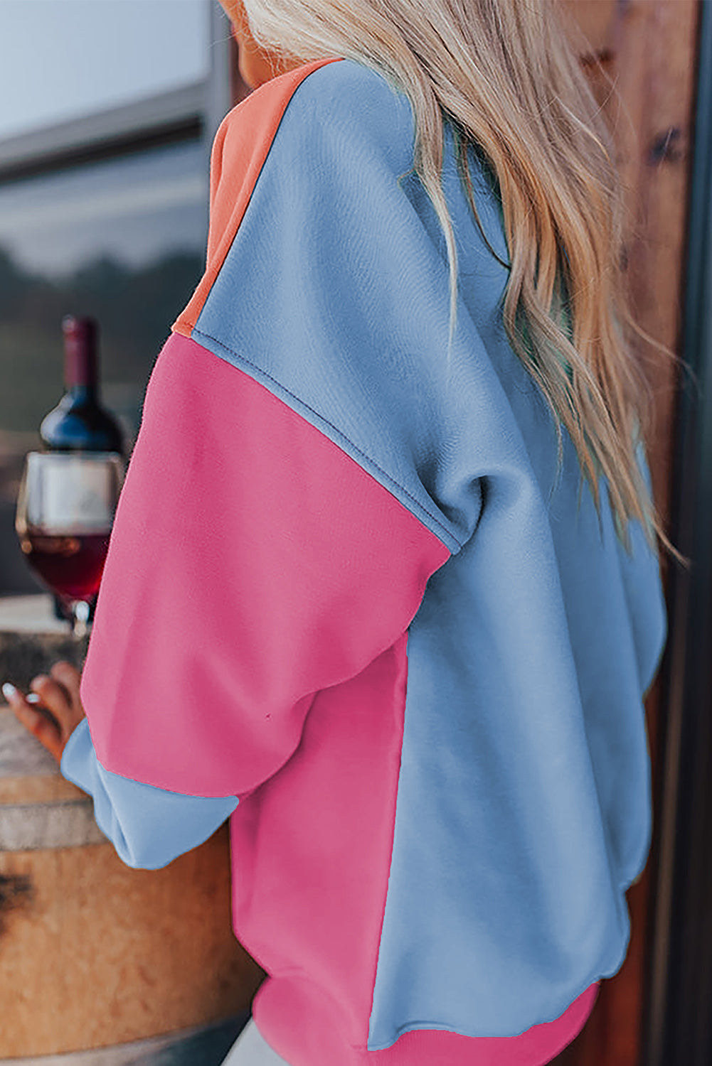 Color Block Sweatshirt