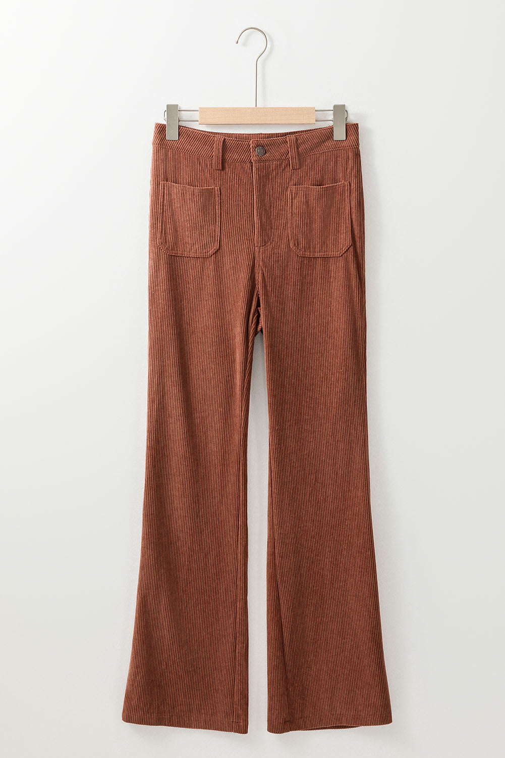 High Waist Corduroy Pants