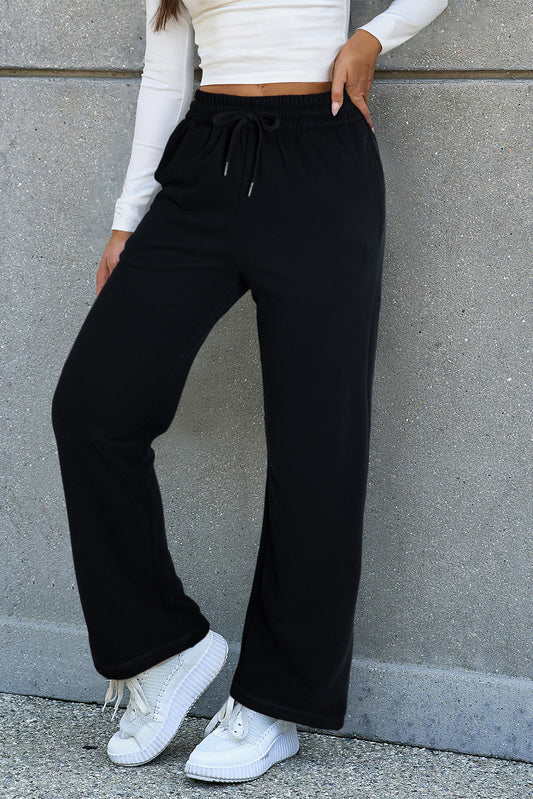 Fleece Drawstring Pants