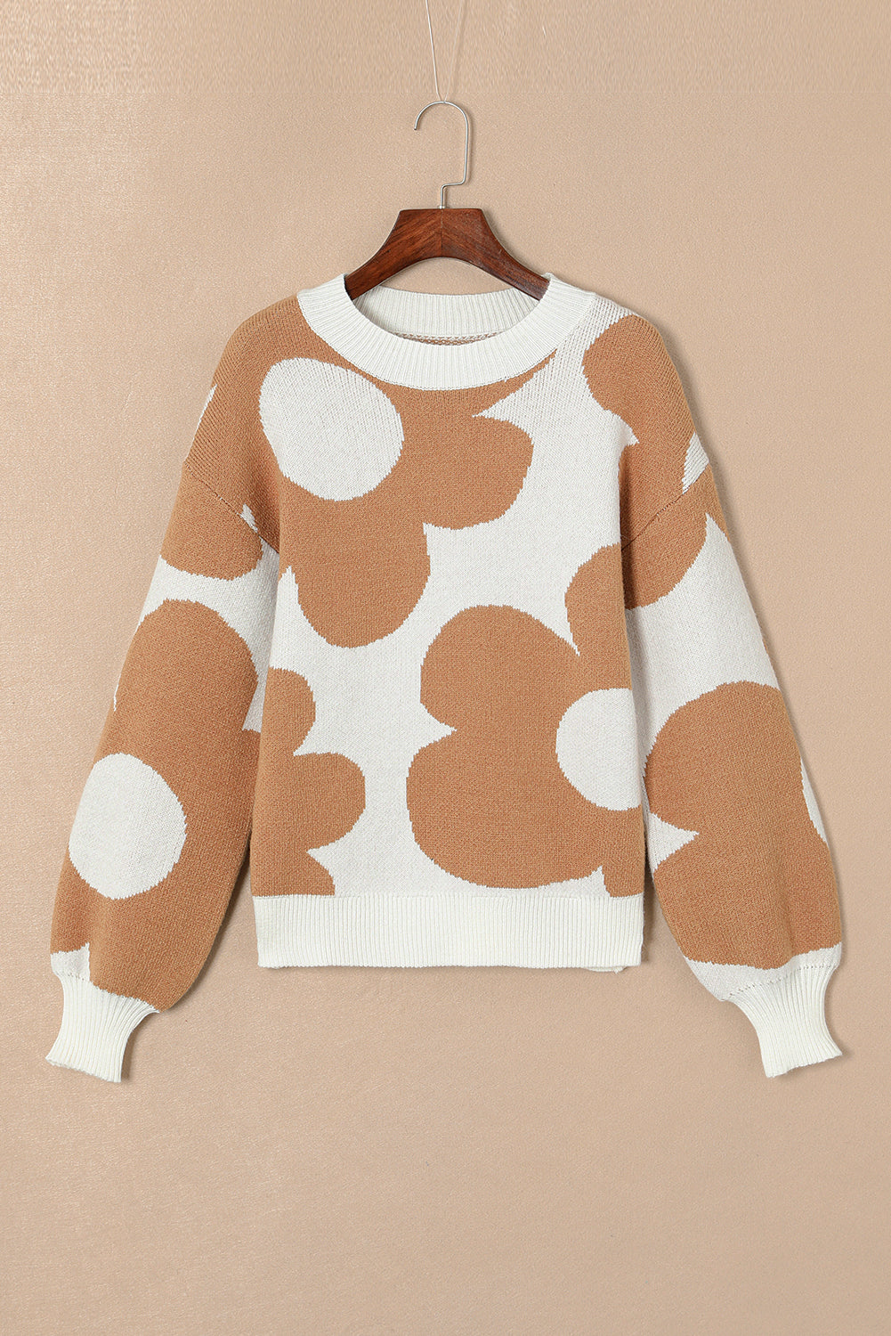 Flower Pattern Sweater