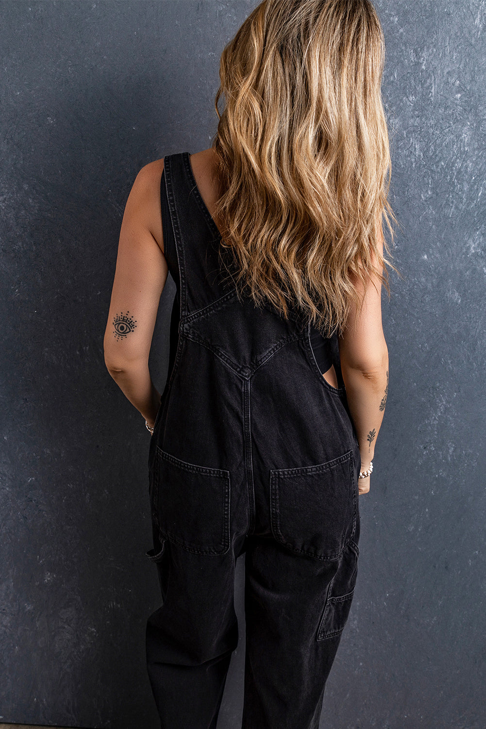 Buckle Denim Overalls