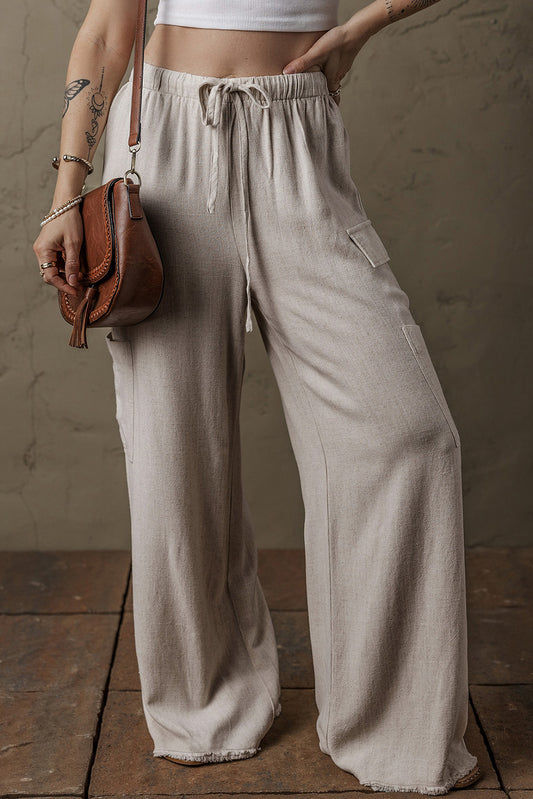 Boho Linen Pants