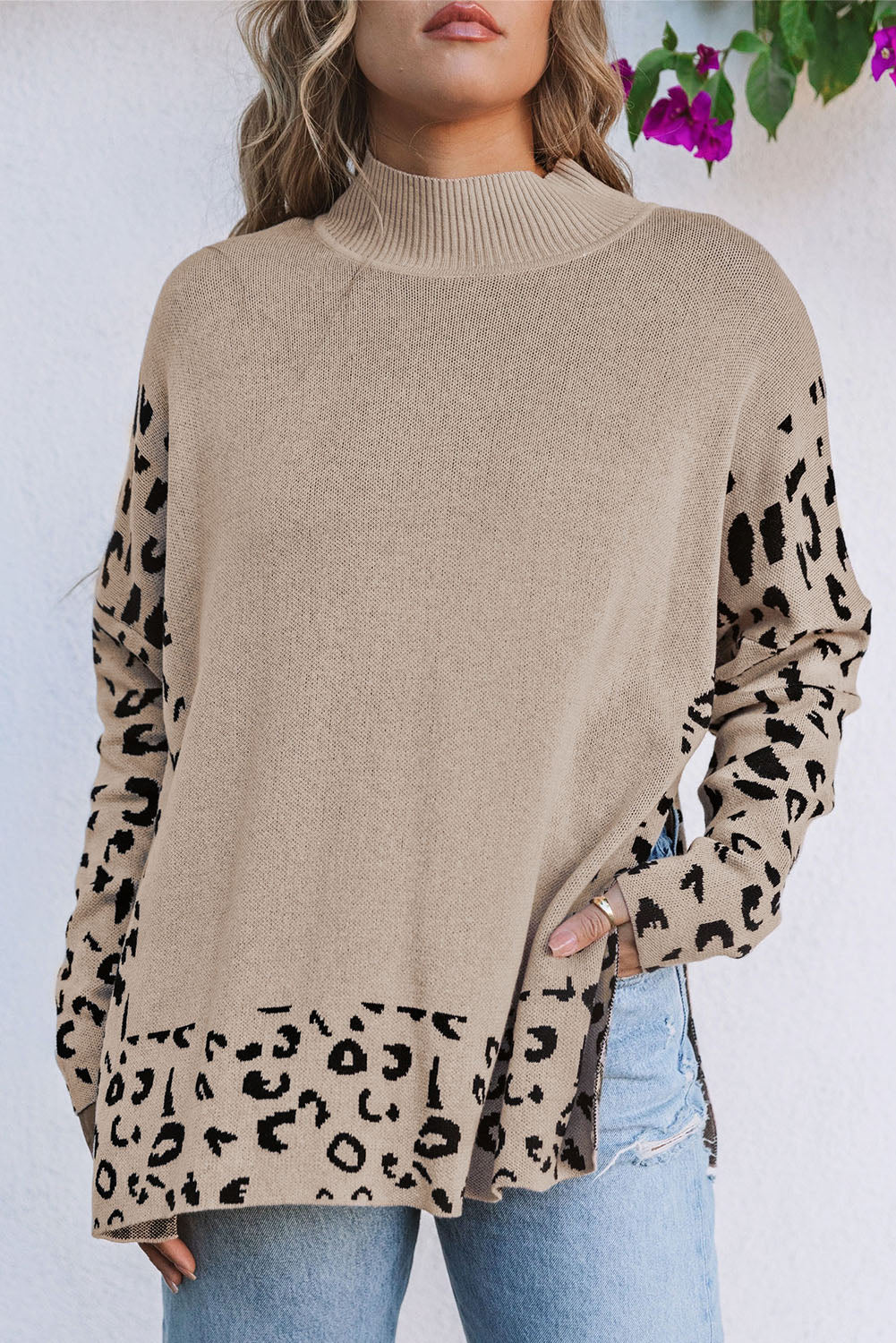 Leopard Oversized Sweater