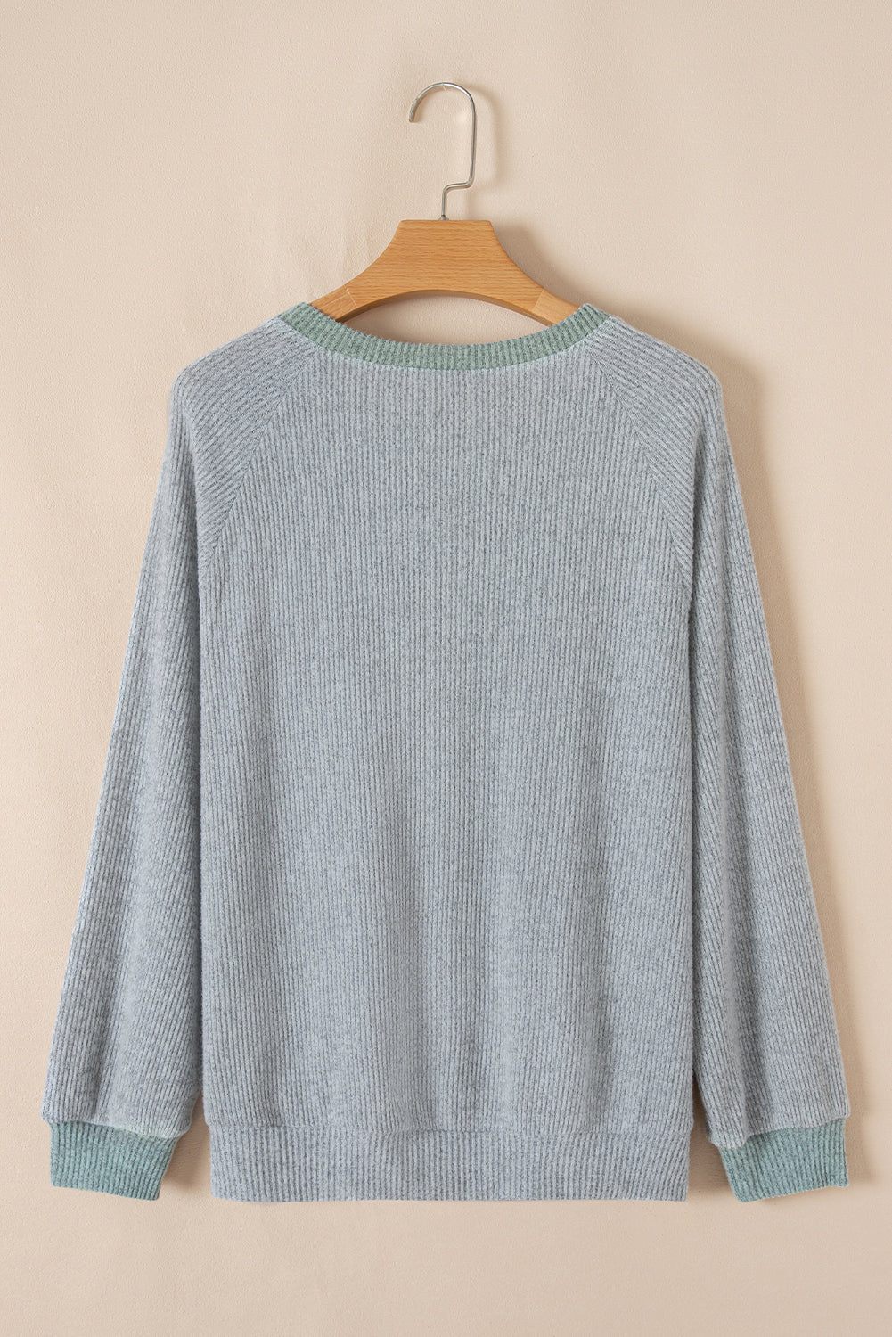 Ribbed Long Sleeve Top