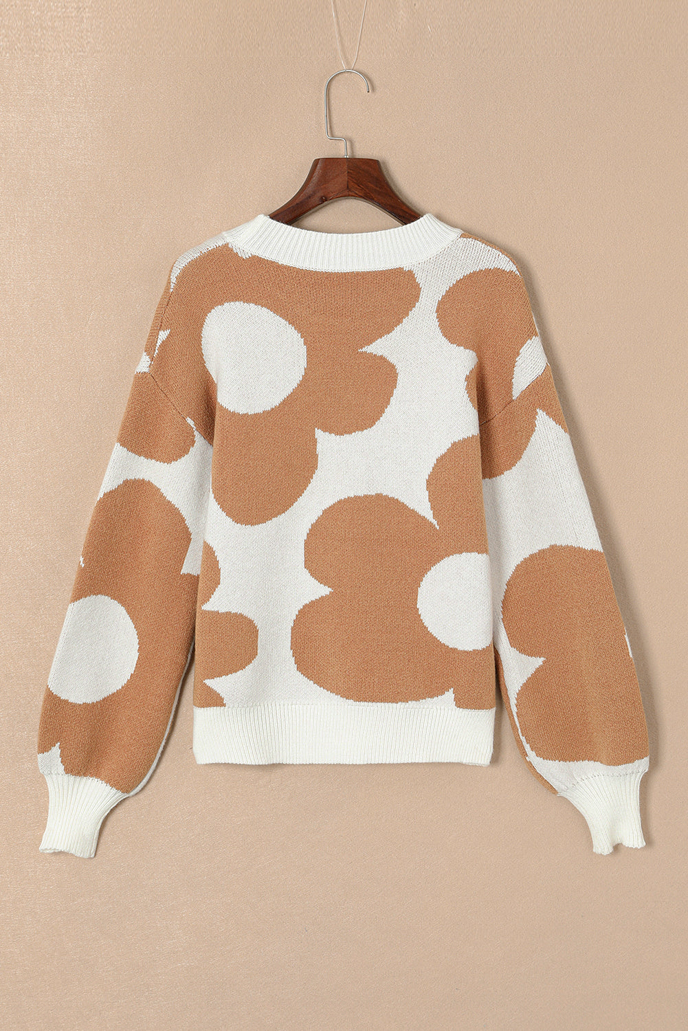 Flower Pattern Sweater